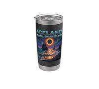 Total Solar Eclipse 2026 Iceland Totality Chaser Science Men Stainless Steel Insulated Tumbler