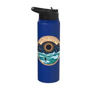 Total Solar Eclipse 2026, Iceland Totality Chaser Science Stainless Steel Insulated Water Bottle