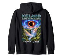 Total Solar Eclipse 2026 Iceland, Totality Chaser Science Zip Hoodie