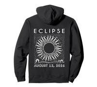 Total Solar Eclipse 2026 Path of Totality Iceland August 12 Pullover Hoodie