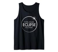Total Solar Eclipse 2026 Path of Totality Iceland August 12 Tank Top