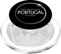Total Solar Eclipse 2026 Path of Totality Portugal Aug 12 PopSockets PopGrip for MagSafe