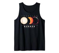 Total Solar Eclipse 2026 Shirt Burgos Spain Tank Top