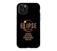 Total Solar Eclipse 2026 Spain Greenland Iceland Arctic Case for iPhone 11 Pro