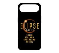 Total Solar Eclipse 2026 Spain Greenland Iceland Arctic Case for iPhone Air