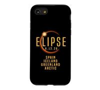 Total Solar Eclipse 2026 Spain Greenland Iceland Arctic Case for iPhone SE (2020) / 7/8