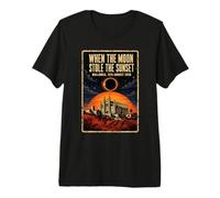 Total Solar Eclipse 2026 Spain Mallorca Premium T-Shirt