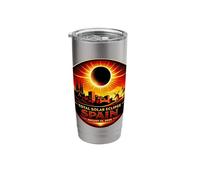 Total Solar Eclipse 2026 Spain - Totality Chaser Science Tee Stainless Steel Insulated Tumbler