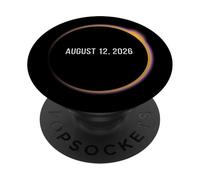 Total Solar Eclipse 2026 Totality August 12th PopSockets Adhesive PopGrip