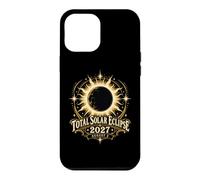 Total Solar Eclipse 2027 Vintage Celestial Astronomy Case for iPhone 12 Pro Max