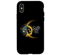Total Solar Eclipse Ancient Sun Ec Case for iPhone X/XS