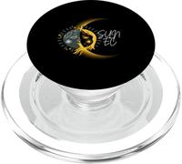 Total Solar Eclipse Ancient Sun Ec PopSockets PopGrip for MagSafe