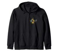 Total Solar Eclipse Ancient Sun Ec Zip Hoodie