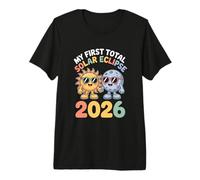 Total Solar Eclipse Aug 12 2026 Totality Premium T-Shirt