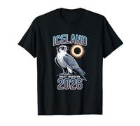Total Solar Eclipse August 12 2026 Iceland Reykjavik T-Shirt