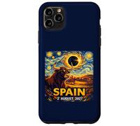 Total Solar Eclipse August 2, 2027 Bull Spain Starry Night Case for iPhone 11 Pro Max