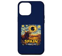 Total Solar Eclipse August 2, 2027 Bull Spain Starry Night Case for iPhone 12 Pro Max