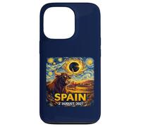 Total Solar Eclipse August 2, 2027 Bull Spain Starry Night Case for iPhone 13 Pro