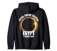 Total Solar Eclipse August 2, 2027 Egypt Science Astronomy Zip Hoodie