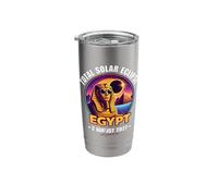 Total Solar Eclipse August 2, 2027 Egypt Sphinx Astronomy Stainless Steel Insulated Tumbler