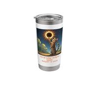 Total Solar Eclipse Cat Spain 2026 Stainless Steel Insulated Tumbler