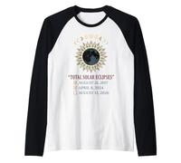 Total Solar Eclipse Chaser 2017 2024 2026 Astronomy Event Raglan Baseball Tee