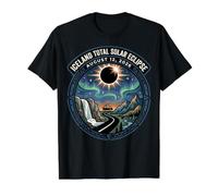Total Solar Eclipse Cruise 2026 Iceland August 12 2026 Value Graphic T-Shirt, Men, Black, XL