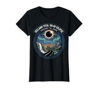 Total Solar Eclipse Cruise 2026 Iceland August 12 2026 Value Graphic T-Shirt, Women, Black, L