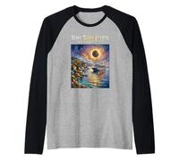 Total Solar Eclipse Cruise 2026 Spain 12 August 2026 Raglan Baseball Tee