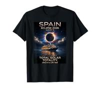Total Solar Eclipse Cruise 2026 Spain August 12 2026 Art T-Shirt