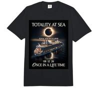 Total Solar Eclipse Cruise 2026 Spain August 12 2026 Comfort Colors Adult Heavyweight T-Shirt