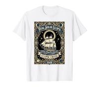 Total Solar Eclipse Cruise 2026 Spain Sky Watchers Value Graphic T-Shirt, Men, White, S