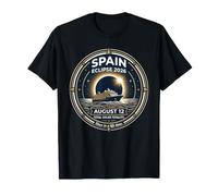 Total Solar Eclipse Cruise 2026 Spain Voyager Men Women Kids T-Shirt
