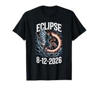 Total Solar Eclipse Dragon Aug 12 2026 T-Shirt