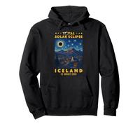 Total Solar Eclipse Iceland 12 August 2026 Pullover Hoodie