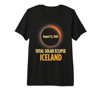 Total Solar Eclipse Iceland August 12 2026 Eclipse Chaser Premium T-Shirt
