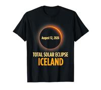 Total Solar Eclipse Iceland August 12 2026 Eclipse Chaser T-Shirt
