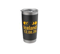 Total Solar Eclipse Icelandic Path of Totality Tops & Stuff Stainless Steel Insulated Tumbler
