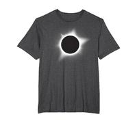 Total Solar Eclipse T-Shirt, Men's Big and Tall, Dark Heather Grey, 4X Tall