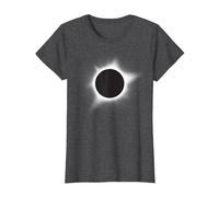 Total Solar Eclipse T-Shirt, Women, Dark Heather Grey, Small