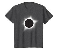 Total Solar Eclipse T-Shirt, Youth, Dark Heather Grey, 4T