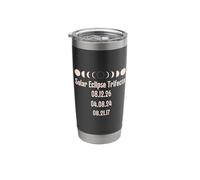 Total Solar Eclipse Trifecta Path of Totality Tops & Stuff Stainless Steel Insulated Tumbler