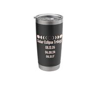 Total Solar Eclipse Trilogy Path of Totality Tops & Stuff Stainless Steel Insulated Tumbler