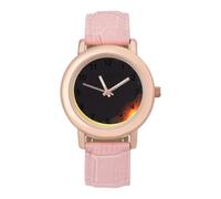 Total Solar Eclipse Women's Custom Watch Fashion Soft Strap Wristwatches Gifts for Birthdays Valentine's Day