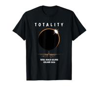Total Solar Event Eclipse 2026 Cosmic Night Sky Observation T-Shirt