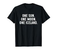 Total Solar Iceland Eclipse 2026 One Sun One Moon Value Graphic T-Shirt