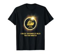 Total Solar Spain Eclipse 2026 Cruise Sailed Four Minutes Value Graphic T-Shirt