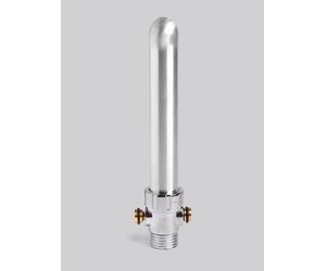 Total Splash Aluminium Intimate Douche Attachment with Adjustable Pressure - Silver Silver