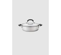 Total Stainless Steel Non Stick Covered Pan 24cm, Super Induction Base Circulon Silver One Size