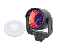 Total Station Prism Single Tilt Prism Blue Film Coating Optical Glass Surveying Prism for GPR1 GPH1 Mapping Tunnel Monitoring Road Inspection